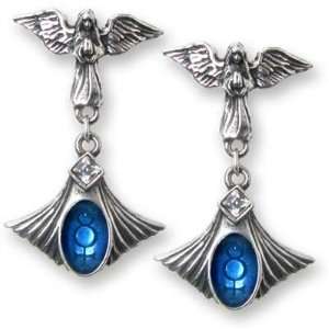  Crux Angelicum   Alchemy Gothic Earrings Jewelry