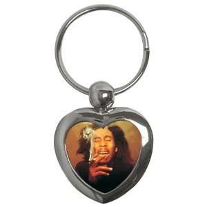  Bob Marley Key Chain (Heart)