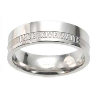NEW Womens True Love Waits Christian Purity Ring  