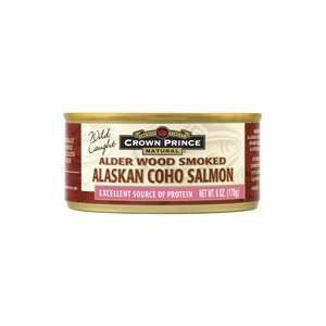  Crown Prince Alder Wood Smoked Alaskan Coho Salmon (Pack 