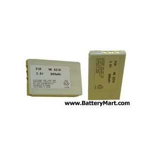   Battery For NOKIA 8290/8890   LI ION 700mAh 6590I Electronics