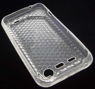 Transparent TPU Premium Silicone CASE For HTC Incredible S G11 S710e 