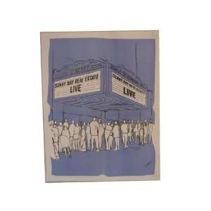  Sunny Day Real Estate Poster Live Blue Theater Everything 