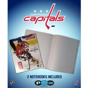   Capitals Alex Ovechkin 3D Notebook 2 Pack: Sports & Outdoors