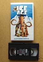 VHS ~ ICE AGE W/ SHORT SCRATS MISSING ADVENTURE ~ VHS  