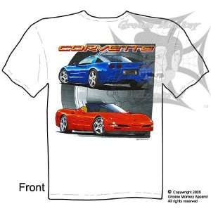   Chevrolet Corvette, Muscle Car T Shirt, New, Ships within 24 hours