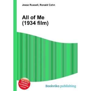  All of Me (1934 film) Ronald Cohn Jesse Russell Books