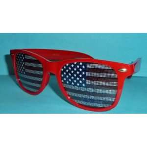  American Flag Wayfarer Sunglasses Glasses 