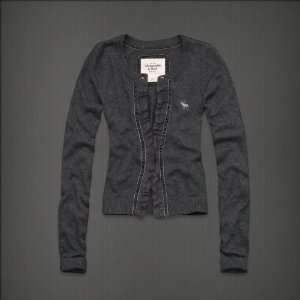  Abercrombie & Fitch Womens Sweater Dark Heather Grey 