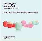 EOS Organic Smooth Sphere Lip Balm 6 Pack 2 each Summer fruit,mint 
