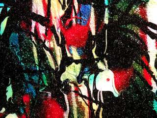 COLORFUL modern original abstract art painting KIRA NR  