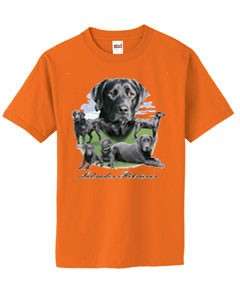 Black Lab Labrador Lawn Dog T Shirt S  6x Choose Color  