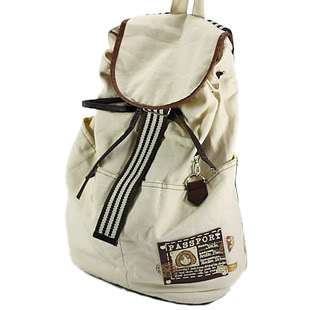 Women Large Fashion Canvas Backpack Handbag Purse A37  