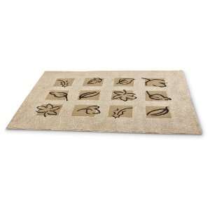  Foliage Squares 61x90 Outdoor Area Rug: Home & Kitchen