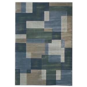 Puzzle Rug 8 Square Blue:  Kitchen & Dining