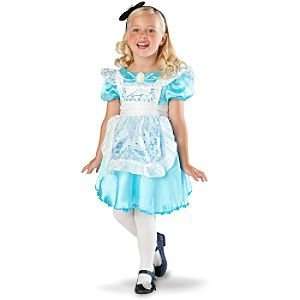  Disney Alice in Wonderland Costume for Girls: Toys & Games