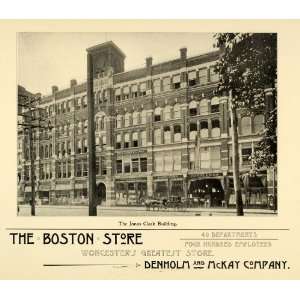  1898 Ad Boston Department Store Denholm & McKay Co Jonas 