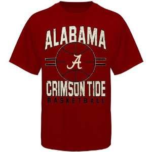  Alabama Crimson Tide Crimson Big Time B Ball T shirt 
