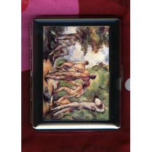  Artist Paul Cezanne ID CIGARETTE CASE Five Bathers Health 