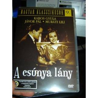 Csunya Lany / Hungarian Magyar Film / Region 2 PAL DVD / Kabos Gyula 