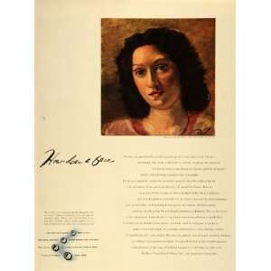  Andre Derain Painting Portrait   Original Print Ad