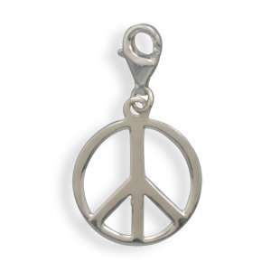  Peace Sign Charm: Jewelry