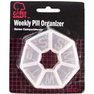  7 Day Pill Organizer, Round Case Pack 48 