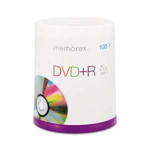  Memorex DVD+R Recordable Disc MEM05621 Electronics