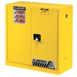  Justrite 400 894500 Yellow Safety Cabinets for Flammables 