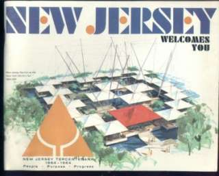 VINTAGE TRAVEL BROCHURE NEW JERSEY WELCOMES YOU  