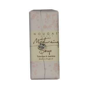 Nougat Moisturizing Soap in Patterned Wrap, Tuberose & Jasmine, 3.5 