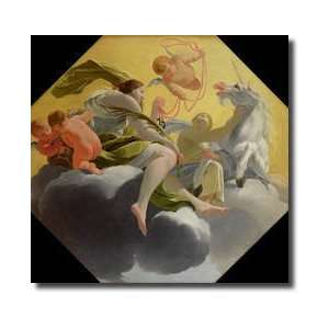 Temperance From A Series Of The Four Cardinal Virtues On The Ceiling 