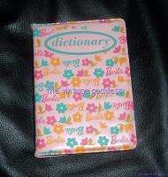 RARE Websters Barbie Print Dictionary PINK  