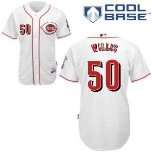  Dontrelle Willis Cincinnati Reds Authentic Home Cool Base 