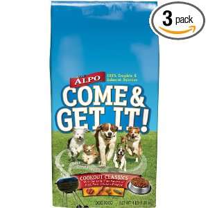 ALPO Come and Get It Dog Food, 4 Pound (Pack of 3):  