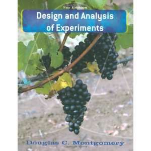   and Analysis of Experiments [Hardcover] Douglas C. Montgomery Books