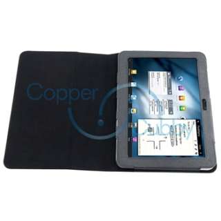   Tab 8.9 Tablet Premium Black Flip Leather Hard Case Pouch  