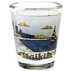  Hawaiian Shot Glass Waikiki