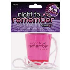  Night to Remember Shot Glass Necklace
