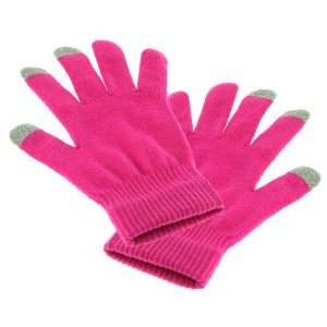   Touch Screen Gloves Compatible with iPhone / iPad   Pink: Electronics