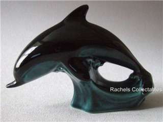 POOLE POTTERY DOLPHIN ON WAVE  