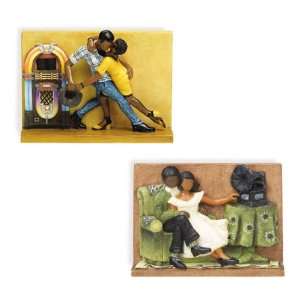  S/2 LOVE SONG&BUD/LUCI MAGNETS   30 %Off: Kitchen & Dining