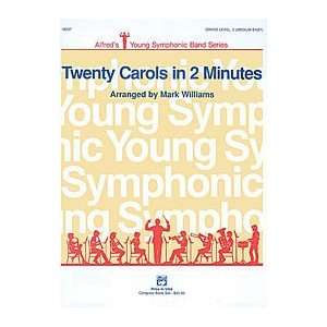  Twenty Carols in 2 Minutes Conductor Score & Parts Sports 