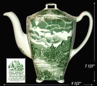 Gn Johnson Brothers Olde English Countryside Coffee Pot  