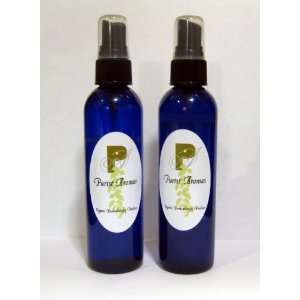   Spice and Evergreen Mist, 100% Organic and All Natural. Two 4oz