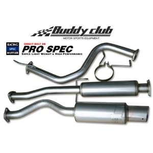  Buddy Club Pro Spec Dual Catback Exhaust Acura TSX 03 