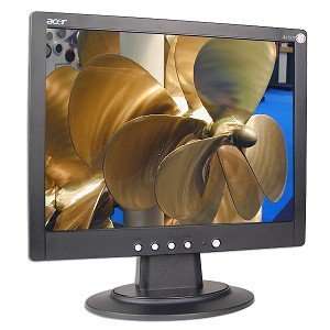 15 Acer TFT LCD Flat Panel Monitor (Black): Electronics