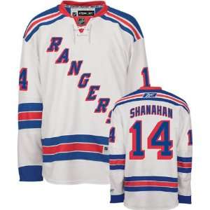 Brendan Shanahan White Reebok NHL Premier New York Rangers Jersey