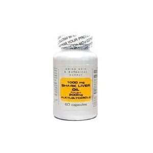 Amino Acid & Botanical Supply Akylglycerols Shark Liver Oil    1000 mg 