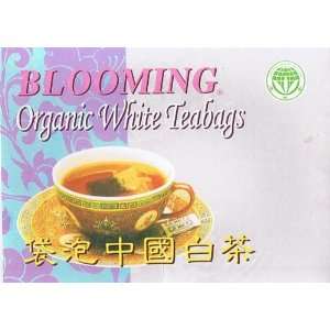  Blooming Organic White Tea Bags 100 Tea Bags: Everything 